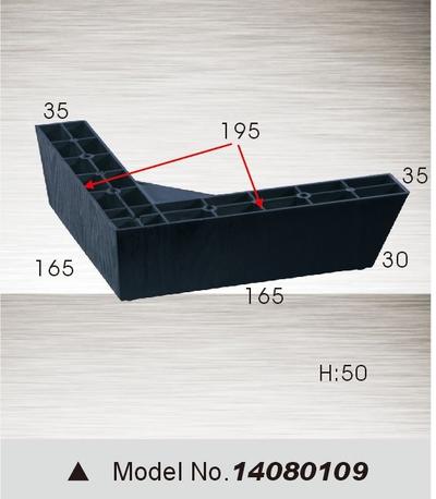 plastic sofa leg 14080109